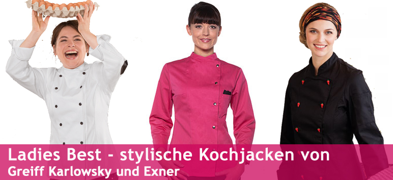 Damen-Kochjacke Damenkochjacken