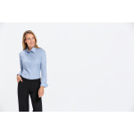 Greiff Damen-Bluse Modell 6515 langarm blau 32
