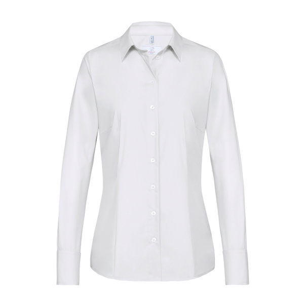 Greiff Damen-Bluse Modell 6515 langarm weiß 34