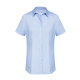 Greiff Damen-Bluse Modell 6516 kurzarm blau 42
