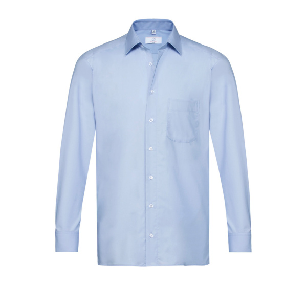 Greiff Herren-Hemd Modell 6665 langarm blau 45/46