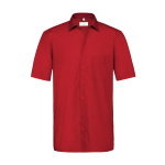 Greiff Herren-Hemd Modell 6666 kurzarm rot 47/48