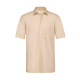Greiff Herren-Hemd Modell 6666 kurzarm beige 37/38