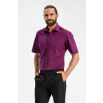 Greiff Herren-Hemd Modell 6666 kurzarm brombeere 47/48