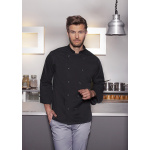Karlowsky Kochjacke Basic mit Druckknöpfen schwarz M