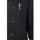 Karlowsky Kochjacke Basic mit Druckknöpfen schwarz M