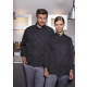 Karlowsky Kochjacke Basic mit Druckknöpfen schwarz 3XL
