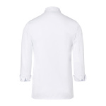 Karlowsky Kochjacke Basic mit Druckknöpfen weiß S