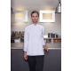 Karlowsky Kochjacke Basic mit Druckknöpfen weiß S