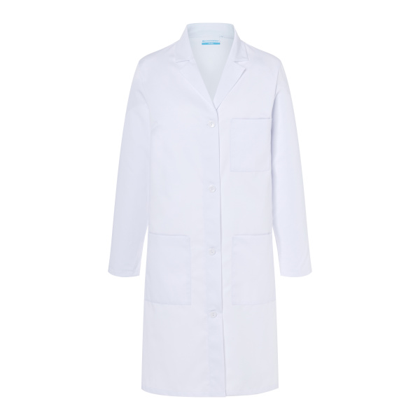 Karlowsky Damenmantel Basic langarm Mischgewebe weiß 2XL