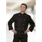 Karlowsky Kochjacke JM8 schwarz 58