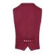 Karlowsky Herrenweste WM2 bordeaux Gr.64