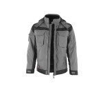 Winterjacke-Pro 100% Polyamid ca. 200 G / M²  Gr. Xxl Grau / Schwarz