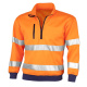 Warnschutz-Sweatshirt 75% Pes / 25% Cotton ca. 300 G / M² Gr. M Warnorange
