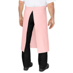 Bistroschürze Vorbinder 80 x 100 cm rosa 35% Baumwolle / 65% Polyester