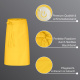 Bistroschürze Vorbinder 80 x 100 cm gelb 35% Baumwolle / 65% Polyester