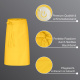 3er Pack Bistroschürze Vorbinder 80 x 100 cm gelb 35% Baumwolle / 65% Polyester