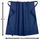 3er Pack Bistroschürze Vorbinder 80 x 100 cm marineblau 35% Baumwolle / 65% Polyester