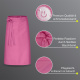 5er Pack Bistroschürze Vorbinder 80 x 100 cm pink 35% Baumwolle / 65% Polyester