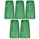 5er Pack Bistroschürze Vorbinder 80 x 100 cm grün 35% Baumwolle / 65% Polyester