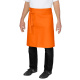 3er Pack Vorbinder Schürze 60 x 80 orange 35% Baumwolle / 65% Polyester