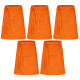 5er Pack Vorbinder Schürze 60 x 80 orange 35% Baumwolle / 65% Polyester