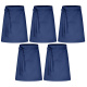 5er Pack Vorbinder Schürze 60 x 80 marineblau 35% Baumwolle / 65% Polyester