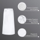 Bistroschürze Vorbinder 100 x 100 cm weiß 35% Baumwolle / 65% Polyester
