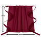 Bistroschürze Vorbinder 100 x 100 cm bordeaux 35% Baumwolle / 65% Polyester