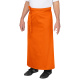 Bistroschürze Vorbinder 100 x 100 cm orange 35% Baumwolle / 65% Polyester