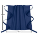 3er Pack Bistroschürzen Vorbinder 100 x 100 cm marineblau 35% Baumwolle / 65% Polyester