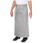 3er Pack Bistroschürzen Vorbinder 100 x 100 cm grau 35% Baumwolle / 65% Polyester