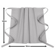 3er Pack Bistroschürzen Vorbinder 100 x 100 cm grau 35% Baumwolle / 65% Polyester