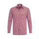Greiff Herren-Hemd Modell 6667 rot kariert 3940