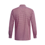 Greiff Herren-Hemd Modell 6667 bordeaux kariert 3738