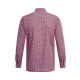 Greiff Herren-Hemd Modell 6667 bordeaux kariert 3738