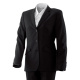 Damenblazer lang Fb. Modell 700 schwarz 82