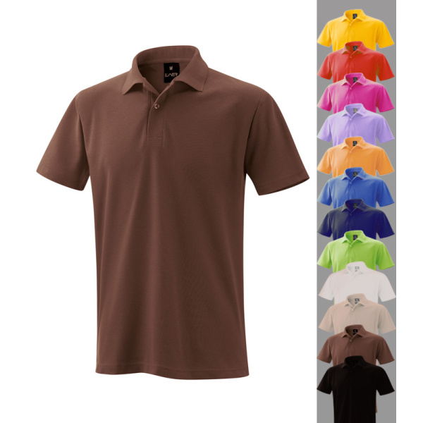 Herren Poloshirt Polo Shirt toffee M