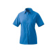 Bluse halbarm Modell 451 60% Baumwolle, 40% Polyester königsblau 42