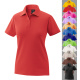 Damen Poloshirt Polo Shirt rot S