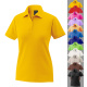 Damen Poloshirt Polo Shirt gelb 3XL