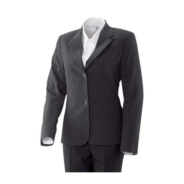 Damenblazer BASIC Fb. Modell 701 53% Polyester 43% Schurwolle 4% Elastan anthrazit 72