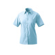 Bluse halbarm Modell 451 60% Baumwolle, 40% Polyester light blue 34