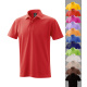 Herren Poloshirt Polo Shirt rot 4XL