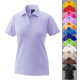 Damen Poloshirt Polo Shirt flieder L