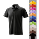 Herren Poloshirt Polo Shirt schwarz 5XL