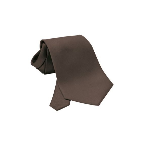 Krawatte Modell 914 65% Polyester, 35% Baumwolle toffee