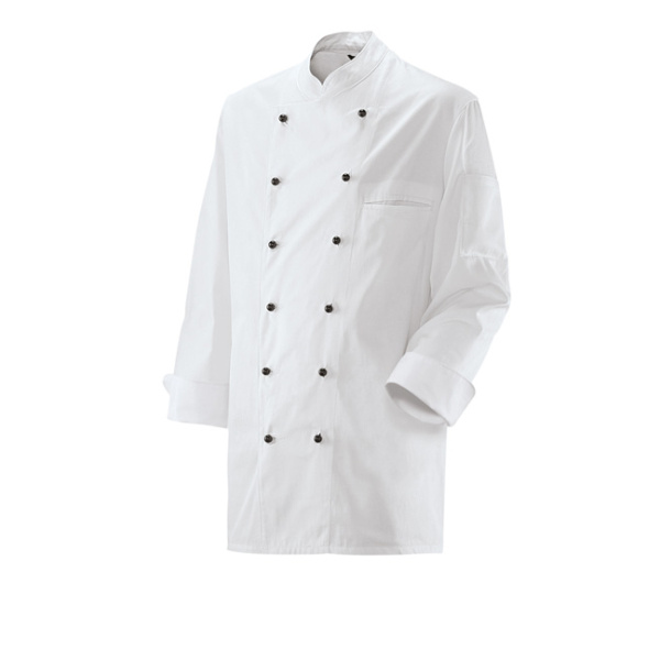 Kochjacke / Bäckerjacke Modell 200, langarm weiß L