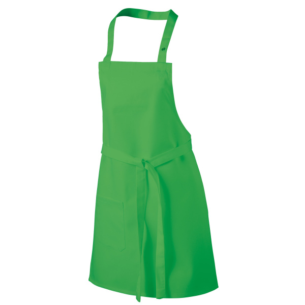 Kinderlatzschürze 65% Baumwolle/35% Polyester lemon green