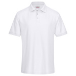 Polo-Shirt Piqué weiß 4XL